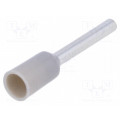 TUL-RI-00710; Bootlace ferrule; insulated; copper; Insulation: polyamide; 10mm; NINIGI TUL-RI-00710; Bootlace ferrule; insulated; copper; Insulation: polyamide; 10mm; NINIGI