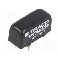TVN 3-2410; Converter: DC/DC; 3W; Uin: 18÷36V; Uout: 3.3VDC; Iout: 700mA; SIP8; TRACO POWER