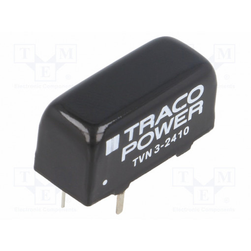 TVN 3-2410; Converter: DC/DC; 3W; Uin: 18÷36V; Uout: 3.3VDC; Iout: 700mA; SIP8; TRACO POWER