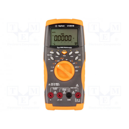 U1251B; Digital multimeter; LCD 5 digits (50000); Bargraph: 21segm.; KEYSIGHT TECHNOLOGIES