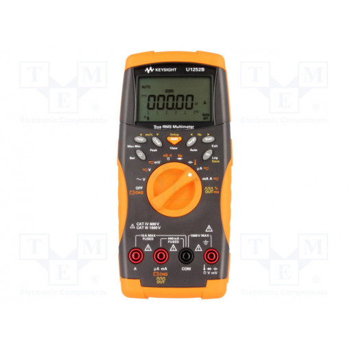 U1252B; Digital multimeter; LCD 5 digits (50000); Bargraph: 21segm.; KEYSIGHT TECHNOLOGIES