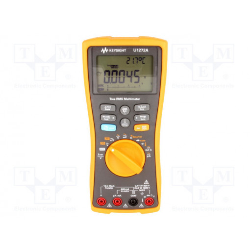 U1272A; Digital multimeter; LCD; VDC: 30m/300m/3/30/300/1000V; KEYSIGHT TECHNOLOGIES