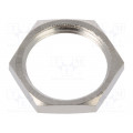 ; Nut; Mat: brass; Plating: nickel; Thread: M12; Nut: hexagonal; APEM