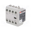 UA-4 1A3B; Auxiliary contacts; Series: METASOL; Leads: screw terminals; IP20; LS INDUSTRIAL SYSTEMS