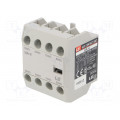 UA-4 4A; Auxiliary contacts; Series: METASOL; Leads: screw terminals; IP20; LS INDUSTRIAL SYSTEMS