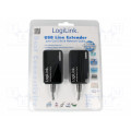 UA0021D; Repeater USB; USB 1.1,USB 2.0; 0.3m; 480Mbps; LOGILINK