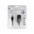 UA0127; Repeater USB; USB 1.1,USB 2.0,USB 3.0; USB A socket,USB A plug; LOGILINK