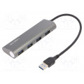 UA0307; Hub USB; USB 3.0; PnP; Number of ports: 4; 5Gbps; LOGILINK UA0307; Hub USB; USB 3.0; PnP; Number of ports: 4; 5Gbps; LOGILINK