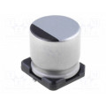 UCD1V100MCL6GS; Capacitor: electrolytic; low impedance; SMD; 10uF; 35VDC; Ø4x5.8mm; NICHICON UCD1V100MCL6GS; Capacitor: electrolytic; low impedance; SMD; 10uF; 35VDC; Ø4x5.8mm; NICHICON