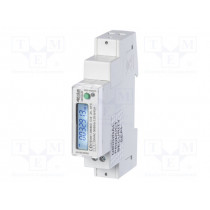1110.0001.0001; Electric energy meter; digital; for DIN rail mounting; 40A; 230V; ALGODUE