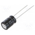 UEP1E101MPD1TD; Capacitor: electrolytic; bipolar; THT; 100uF; 25VDC; Ø8x11mm; ±20%; NICHICON