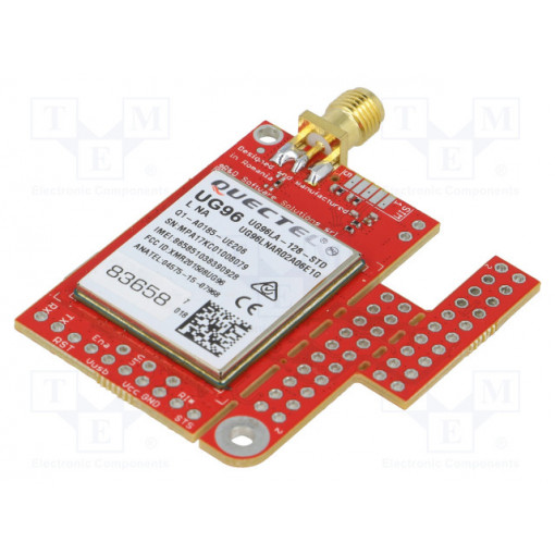 UGSM219-UG96#SMA; Expansion board; UART,USB; 3G; IoT; SIM,USB B mini; Quectel UG96; R&D SOFTWARE SOLUTIONS