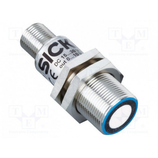 UM18-211126111; Sensor: ultrasonic; straight; Range: 30÷250mm; analogue 4-20mA; SICK