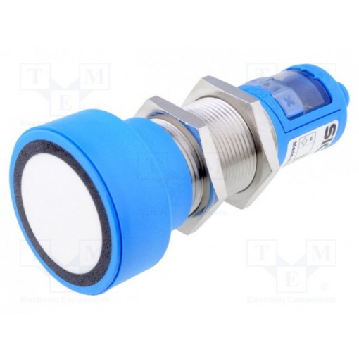 UM30-214111; Sensor: ultrasonic; straight; Range: 350÷3400mm; PNP / NO / NC; SICK