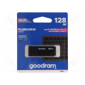 UME3-1280K0R11; Pendrive; USB 3.0; 128GB; Read: 60MB/s; Write: 20MB/s; Colour: black; GOODRAM
