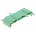 2970028; DIN rail mounting bracket; polyamide; 77x22.5mm; Body: green; PHOENIX CONTACT