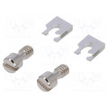 UNC8; Set of screws for D-Sub; UNC4-40; Screw length: 8.6mm; NINIGI