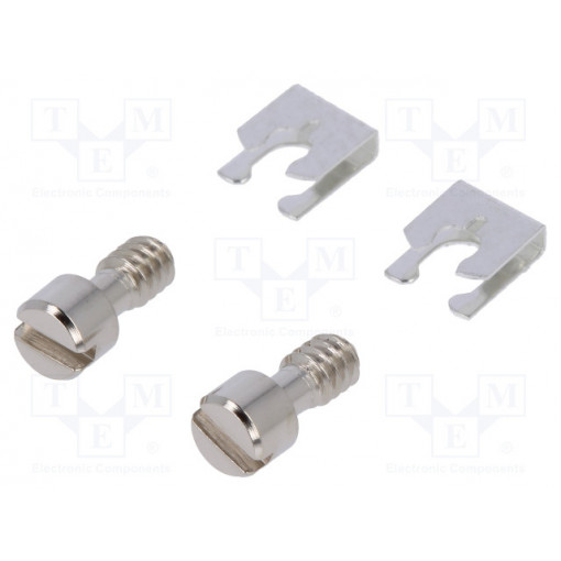 UNC8; Set of screws for D-Sub; UNC4-40; Screw length: 8.6mm; NINIGI