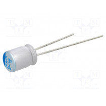 UPE0E471MNN6308; Capacitor: polymer; 470uF; 2.5VDC; ESR: 8mΩ; THT; ±20%; -55÷105°C; Elite