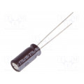 UPM1A271MED1TD; Capacitor: electrolytic; low impedance; THT; 270uF; 10VDC; ±20%; NICHICON