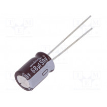 UPM1H680MPD1TD; Capacitor: electrolytic; low impedance; THT; 68uF; 50VDC; ±20%; NICHICON
