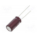 UPM1J101MPD1TD; Capacitor: electrolytic; low impedance; THT; 100uF; 63VDC; ±20%; NICHICON