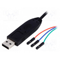 USB-SERIAL-CABLE-F; Adapter; cables,USB A; Interface: USB,serial; OLIMEX