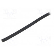 UT-5; Hole and edge shield; EPDM; L: 10m; black; H: 8mm; W: 5mm; industrial; ROZTOCZE
