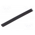 UT-5.2; Hole and edge shield; EPDM; L: 10m; black; H: 10mm; W: 4mm; ROZTOCZE