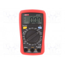 UT131C; Digital multimeter; LCD (2000),with a backlit; -40÷1000°C; UNI-T