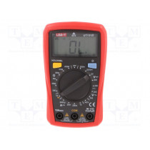UT131D; Digital multimeter; LCD (2000),with a backlit; Diode test: yes; UNI-T