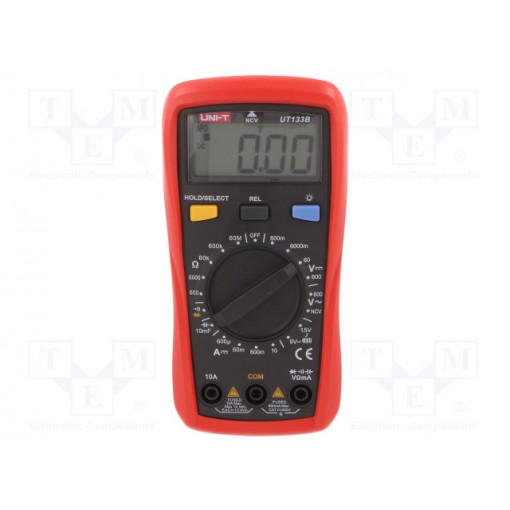 UT133B; Digital multimeter; LCD (6000),with a backlit; VAC: 600V; UNI-T