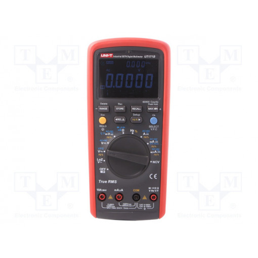 UT171B; Digital multimeter; VT-WLCD (60000),bargraph,with a backlit; UNI-T
