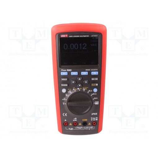 UT181A; Digital multimeter; VDC: 60m/600m/6/60/600/1000V; True RMS; IP65; UNI-T