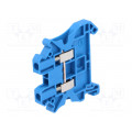 UT 2,5 BU 3044089; Splice terminal: rail; 0.14÷2.5mm2; ways: 1; terminals: 2; blue; PHOENIX CONTACT