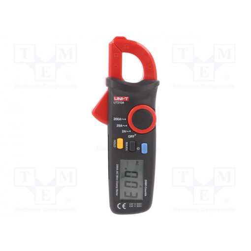 UT210A; AC digital clamp meter; Øcable: 16mm; LCD (2000),with a backlit; UNI-T
