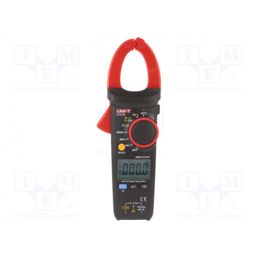 UT213A; AC digital clamp meter; Øcable: 30mm; LCD (4000),with a backlit; UNI-T