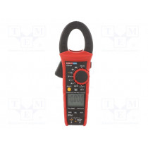 UT219E; AC digital clamp meter; Øcable: 33mm; VDC: 0,001÷6/60/600V; IP54; UNI-T