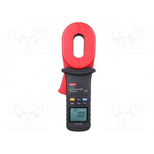 UT275; Meter: grounding resistance; Øcable: 28mm; LCD,with a backlit; UNI-T