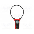 UT281E; AC digital clamp meter; LCD; VAC: 6/60/600V; True RMS; Ø: 457mm; UNI-T