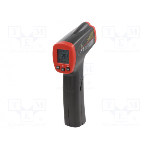 UT300S; Infrared thermometer; LCD,with a backlit; -32÷400°C; ε: 0,1÷1; UNI-T