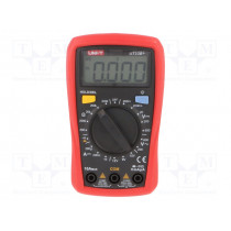 UT33B+; Digital multimeter; LCD,with a backlit; VDC: 200m/2/20/200/600V; UNI-T