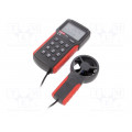 UT361; Thermoanemometer; LCD,with a backlit; 2÷30m/s; 0÷40°C; UNI-T UT361; Thermoanemometer; LCD,with a backlit; 2÷30m/s; 0÷40°C; UNI-T