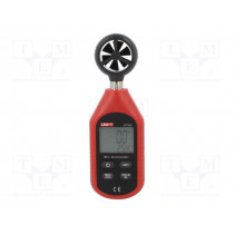 UT363; Thermoanemometer; 0÷30m/s; -10÷50°C; Equipment: batteries; UNI-T UT363; Thermoanemometer; 0÷30m/s; -10÷50°C; Equipment: batteries; UNI-T