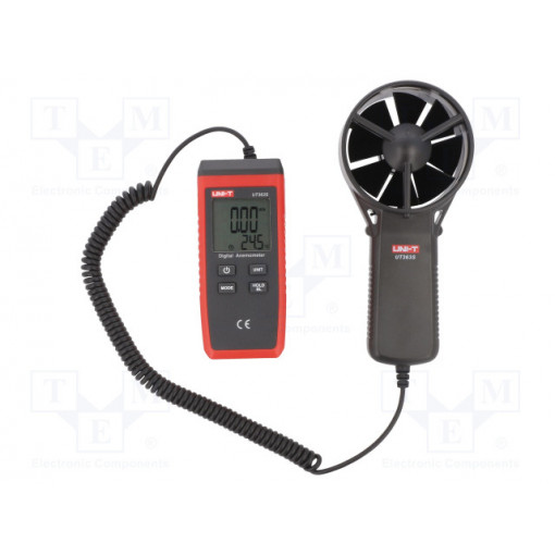UT363S; Thermoanemometer; LCD,with a backlit; 0÷30m/s; -10÷50°C; UNI-T