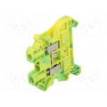 UT 4-PE 3044128; Splice terminal: rail; 0.14÷4mm2; ways: 1; terminals: 2; polyamide; PHOENIX CONTACT