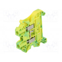 UT 4-PE 3044128; Splice terminal: rail; 0.14÷4mm2; ways: 1; terminals: 2; polyamide; PHOENIX CONTACT