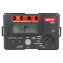 UT502A; Meter: insulation resistance; LCD (2000),with a backlit; UNI-T UT502A; Meter: insulation resistance; LCD (2000),with a backlit; UNI-T