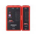 UT681L; Tester: LAN wiring; Equipment: battery; Display: LED; UNI-T