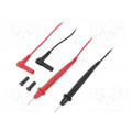 UTL20; Set of test leads; Umax: 600V; Imax: 10A; 900mm; Quan: 2pcs.; UNI-T